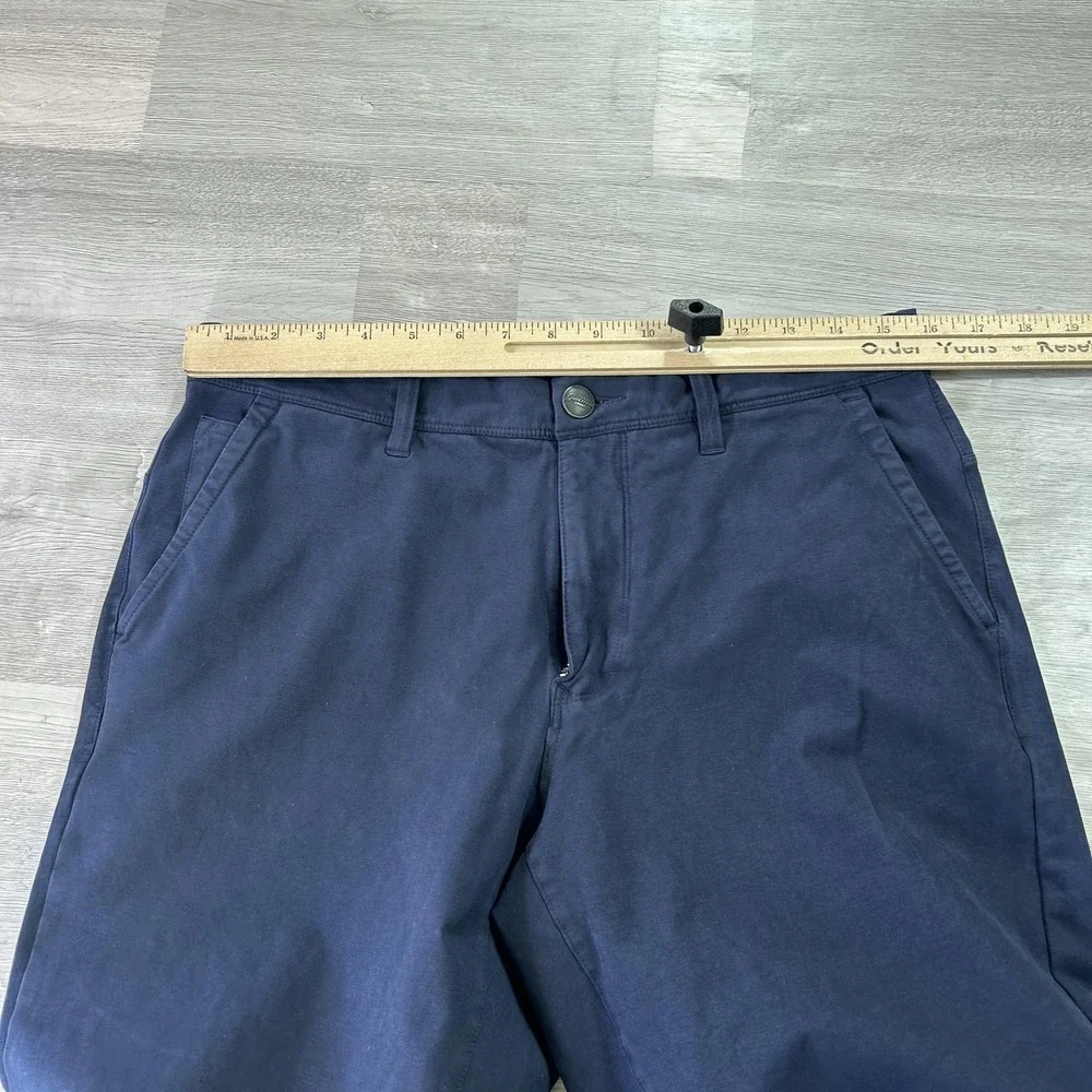 GoodMan Brand Pants‎ Mens 32x32 Blue Stretch Chino Straight Leg Casual Everyday